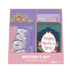 Mothers Day Card Handmade Lg Asst-wholesale