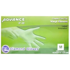 Gloves Vinyl Clear Md 100ct Powder Free-wholesale