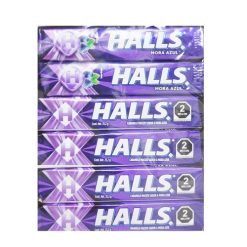 Halls Cough Drops 9ct Blueberry-wholesale