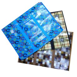 Shopping Bag W-Zipper Asst Designs-wholesale