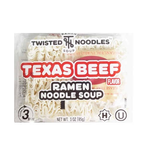 Texas Beef Ramen Noodle Soup 3oz-wholesale Texas Beef Ramen Noodle Soup 3oz-wholesale