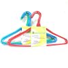 Hangers 8pc Asst Clrd Wire Adult-wholesale Hangers 8pc Asst Clrd Wire Adult-wholesale