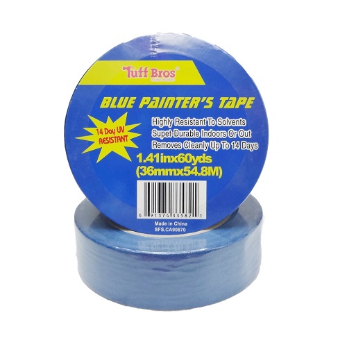 T.B Blue Painters Tape 1.41 X 60yrds-wholesale T.B Blue Painters Tape 1.41 X 60yrds-wholesale