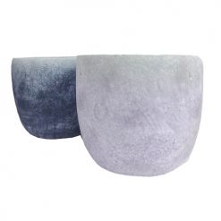 Cement Flower Pot Asst Clrs-wholesale