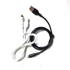 USB Cable Charger iPhone Blck & Wht-wholesale