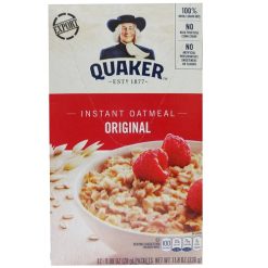 Quaker Instant Oatmeal 12ct Original-wholesale