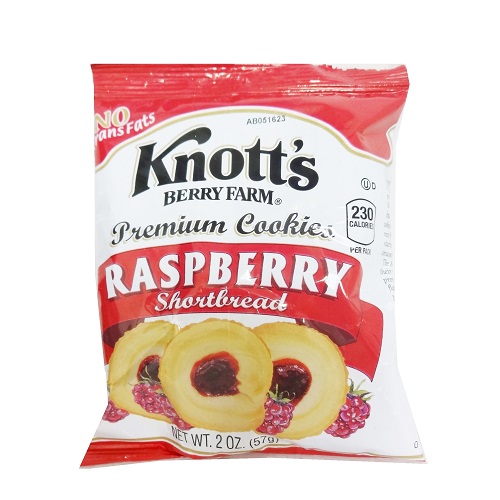 Knotts Raspberry Shortbread 2oz-wholesale