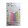 Birthday Candles 24ct W-Holder Asst Clrs-wholesale Birthday Candles 24ct W-Holder Asst Clrs-wholesale