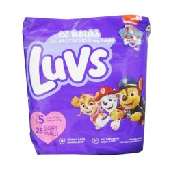 Luvs Diapers #5 25ct 12Hrs Of Protection-wholesale