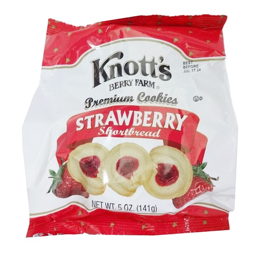 Knotts Strawberry Cookies 5oz-wholesale Knotts Strawberry Cookies 5oz-wholesale