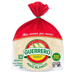 Guerrero Corn Tortilla 30ct White 25oz-wholesale