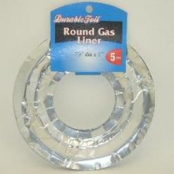D. Foil Gas Liners Round 5pc