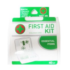 First Aid Kit 40ct Travel Case-wholesale
