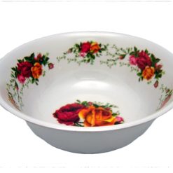 Melamine Bowl 7in Roses Design-wholesale