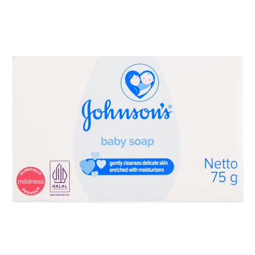 Johnsons Baby Soap 75g White Reg-wholesale Johnsons Baby Soap 75g White Reg-wholesale