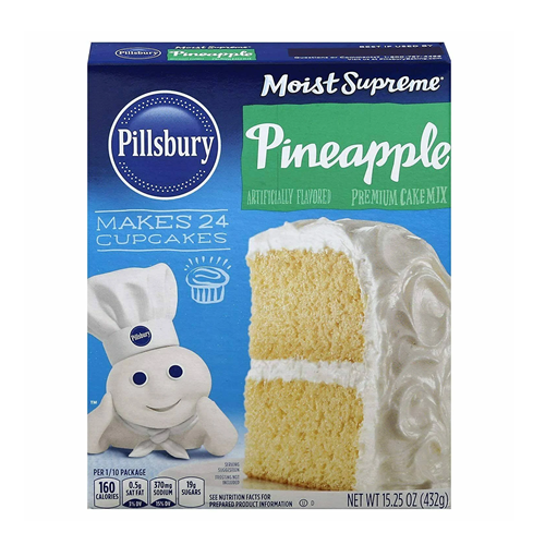 Pillsbury Cake Mix Pineapple 15.25oz-wholesale Pillsbury Cake Mix Pineapple 15.25oz-wholesale