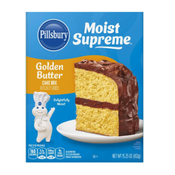 Pillsbury Cake Mix Golden Butter 15.25oz-wholesale