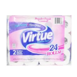 Virtue Bath Tissue 12pk 225ct Powder Frs-wholesale