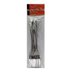 Fork 4pc Set Stainless Steel-wholesale