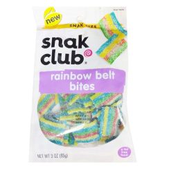 S.C Gummy Rainbow Belt Bites 3oz-wholesale