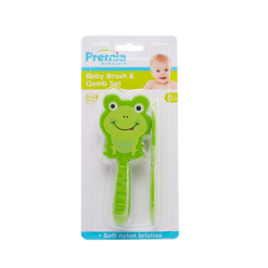 Baby Hair Brush Set 2pk Frog-wholesale