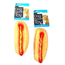 Dog Toy Squeaky Hot Dog-wholesale
