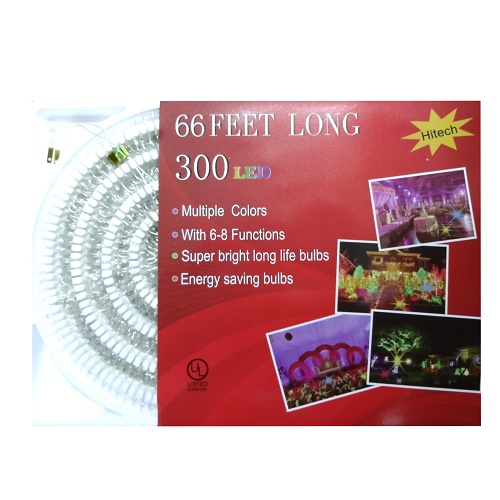 X-Mas LED Color Lights 300ct 66Ft Long-wholesale X-Mas LED Color Lights 300ct 66Ft Long-wholesale
