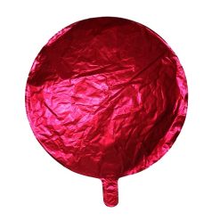 ***Balloons Foil 18in Red Round-wholesale