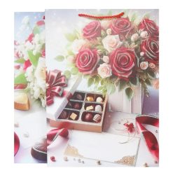 Gift Bags Flowers Lg Asst-wholesale