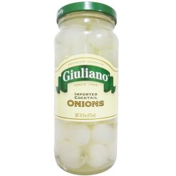 Giuliano Cocktail Onions 16oz Jar-wholesale