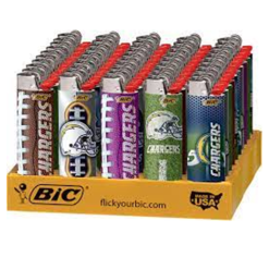 Bic Lighters Chargers Asst-wholesale