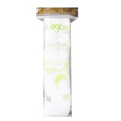 Degasa Cotton Rounds 100ct-wholesale