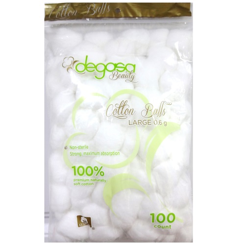 NEW WHOLESALE DEGASA BEAUTY COTTON SQUARE 100 CT SOLD BY CASE