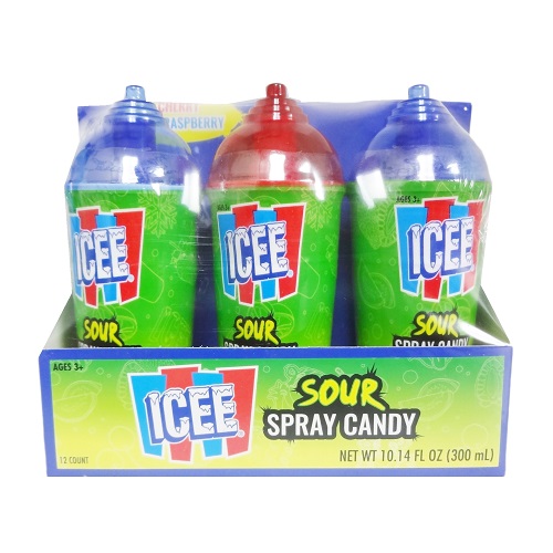 Icee Spray Candy Sour 0.85oz Asst-wholesale
