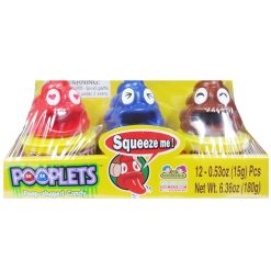 Pooplets Poop Shaped Candy 0.53oz Asst-wholesale