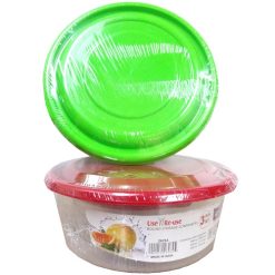 Ariana Food Container 3pc Round-wholesale