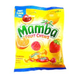 Mamba Fruit Chews 3.52oz Asst Fruit-wholesale