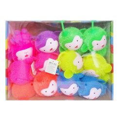 Toy Puffer Ball Monkey Asst Clrs-wholesale