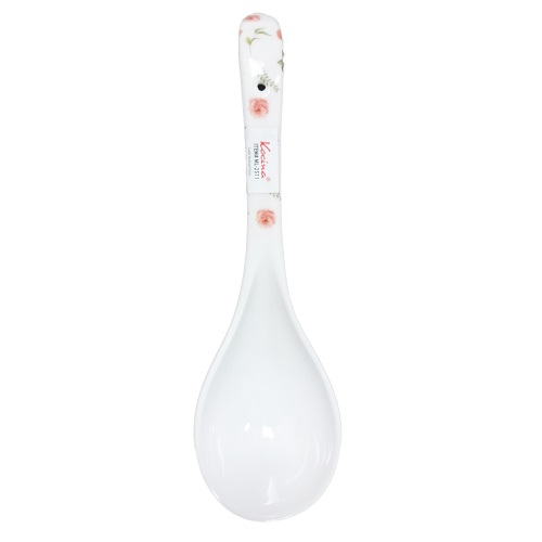 Melamine Ladle Medium 9in Floral-wholesale Melamine Ladle Medium 9in Floral-wholesale