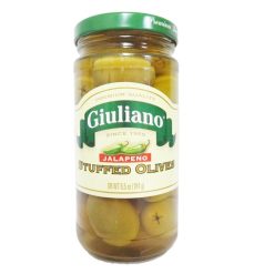 Giuliano Stuffed Olives 6.5oz Jalapeño-wholesale