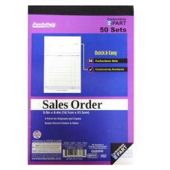 Sales Order 50 Sets 2 Part Carbonless-wholesale
