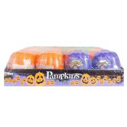 Halloween Pumpkin W-Cnady 1oz Asst Clrs-wholesale