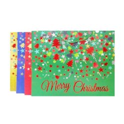 X-Mas Gift Bags Rect Lg Asst-wholesale