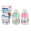 Baby Bottle 2oz Printed Asst Clrs-wholesale