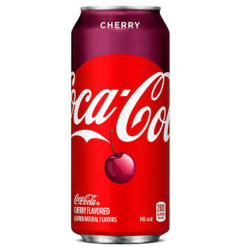 Coca Cola Soda 16oz Cherry Can-wholesale