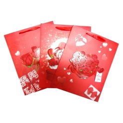 Gift Bags Roses Asst Medium-wholesale
