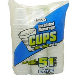 Dart Foam Cups 6.4oz 51ct