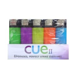 CUE II Lighter Disposable Asst Clrs-wholesale