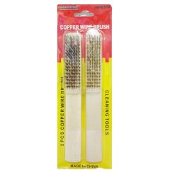 Wire Brush Brass 7½in 2pk-wholesale
