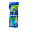 Gillette Blue II Razor 2pk Plus Pivot-wholesale Gillette Blue II Razor 2pk Plus Pivot-wholesale